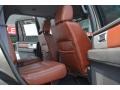 2008 Ford Expedition Charcoal Black/Chaparral Leather Interior Rear Seat Photo