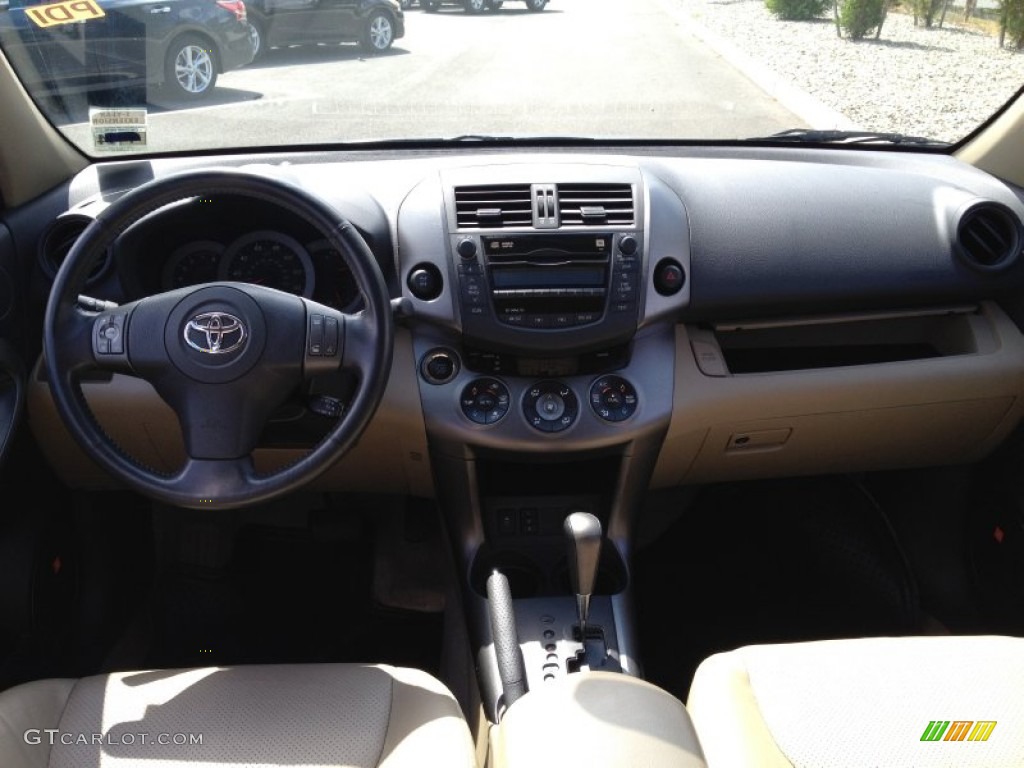 2010 RAV4 Limited 4WD - Pacific Blue Metallic / Ash Gray photo #9