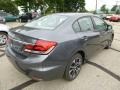 Polished Metal Metallic - Civic EX Sedan Photo No. 3