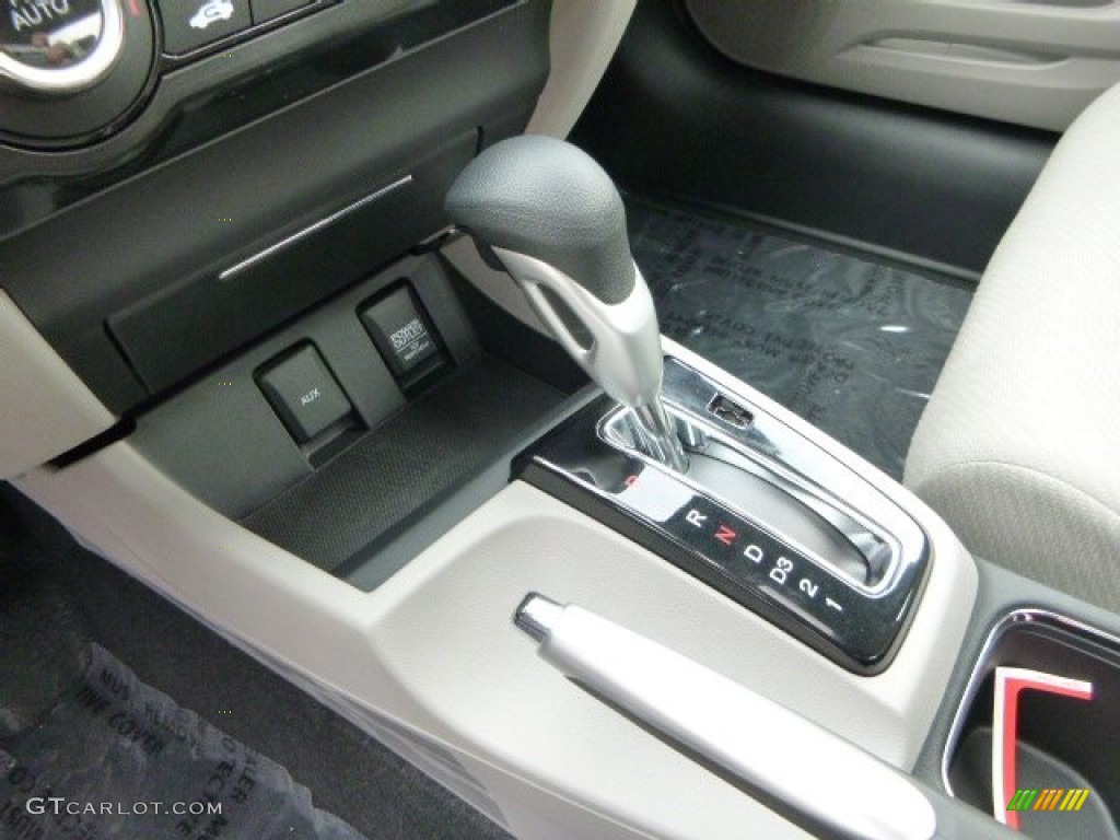 2013 Civic EX Sedan - Polished Metal Metallic / Gray photo #16