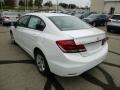 Taffeta White - Civic LX Sedan Photo No. 5