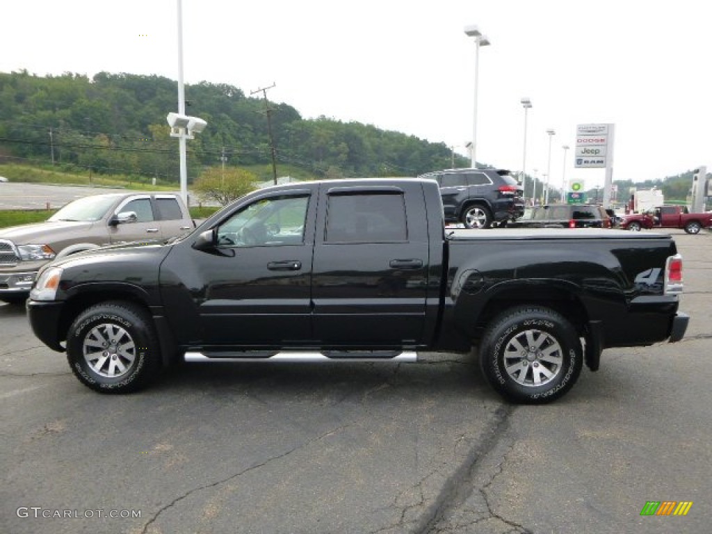 2008 Raider LS Double Cab 4WD - Brilliant Black / Slate photo #2