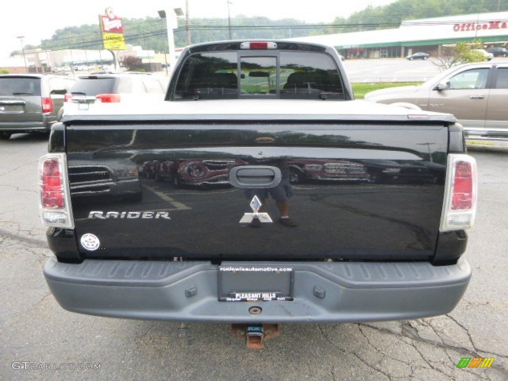 2008 Raider LS Double Cab 4WD - Brilliant Black / Slate photo #4
