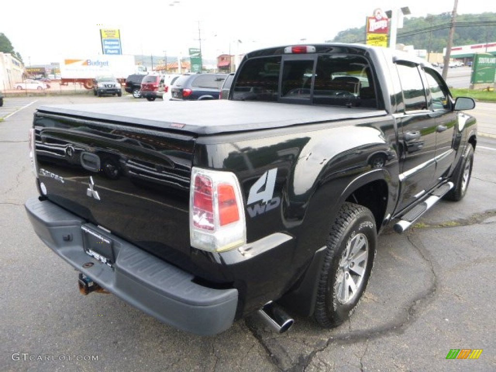 2008 Raider LS Double Cab 4WD - Brilliant Black / Slate photo #5