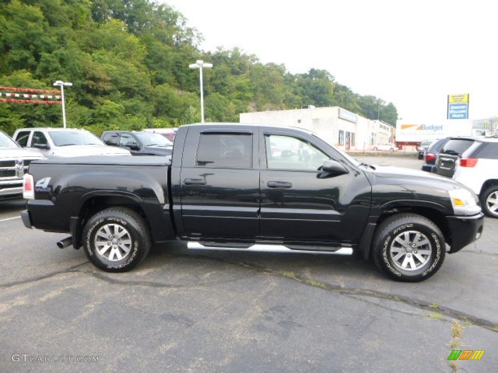 2008 Raider LS Double Cab 4WD - Brilliant Black / Slate photo #6