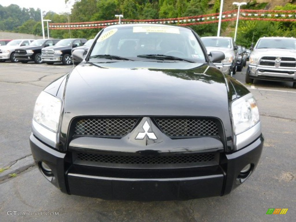 2008 Raider LS Double Cab 4WD - Brilliant Black / Slate photo #8