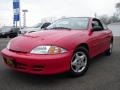 2002 Bright Red Chevrolet Cavalier Coupe  photo #1