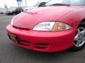 2002 Bright Red Chevrolet Cavalier Coupe  photo #9