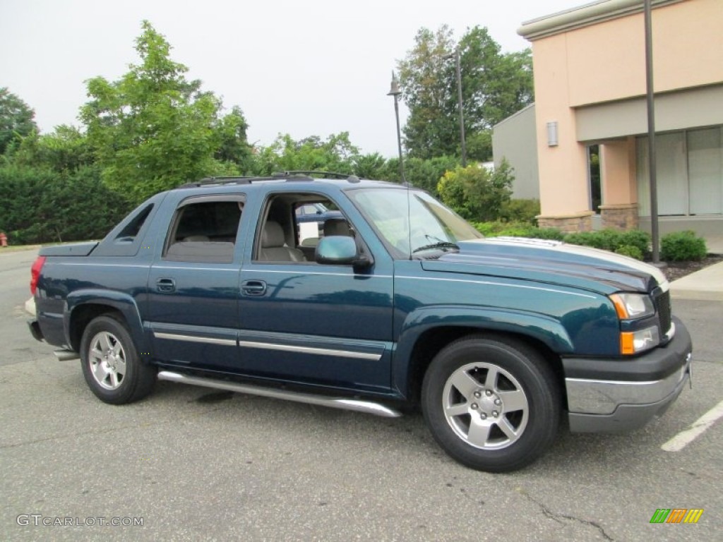 2005 Avalanche LT 4x4 - Bermuda Blue Metallic / Gray/Dark Charcoal photo #11