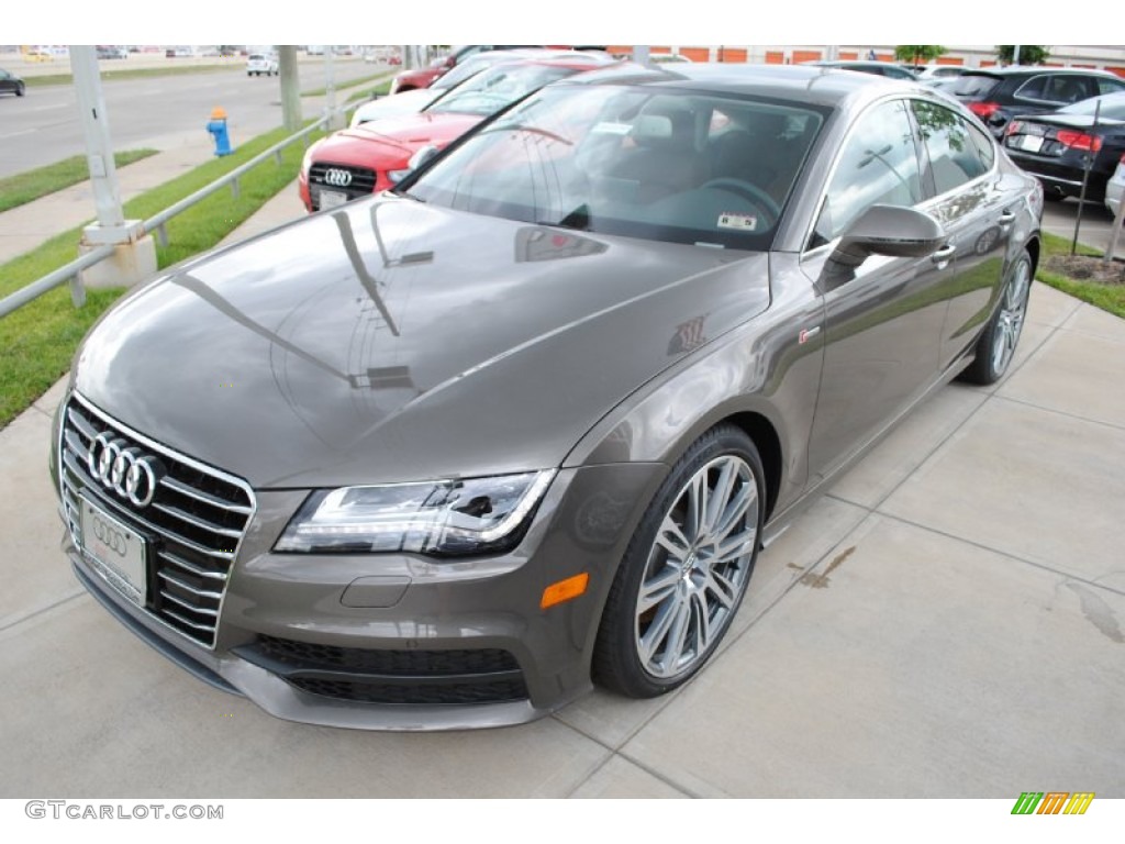 Dakota Gray Metallic 2014 Audi A7 3.0T quattro Prestige Exterior Photo #85068416