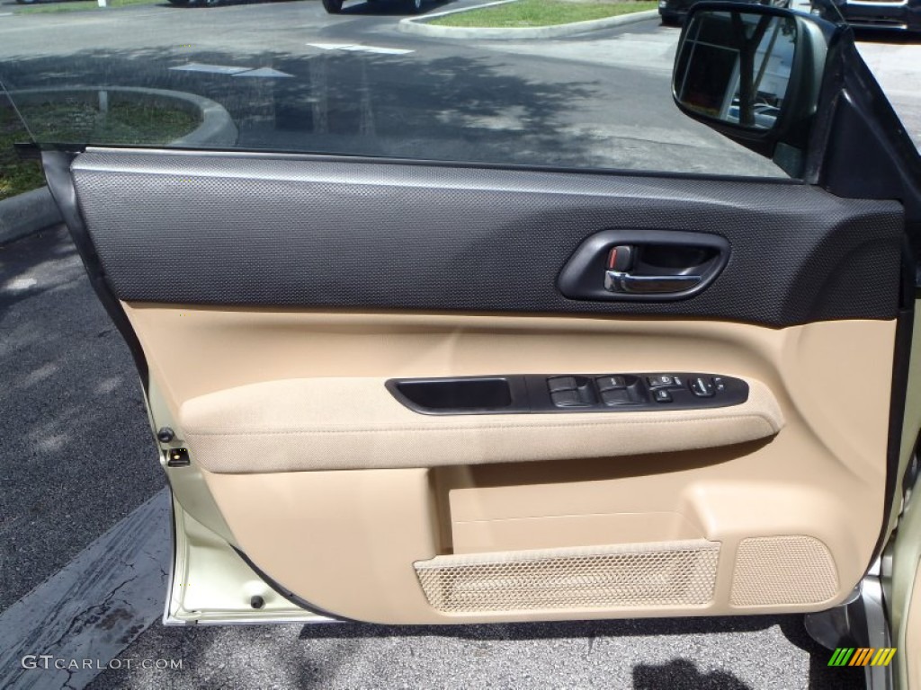 2003 Subaru Forester 2.5 XS Beige Door Panel Photo #85068467