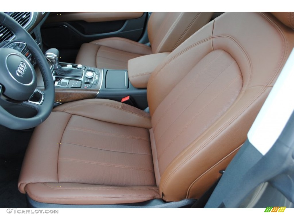 2014 Audi A7 3.0T quattro Prestige Front Seat Photo #85068743