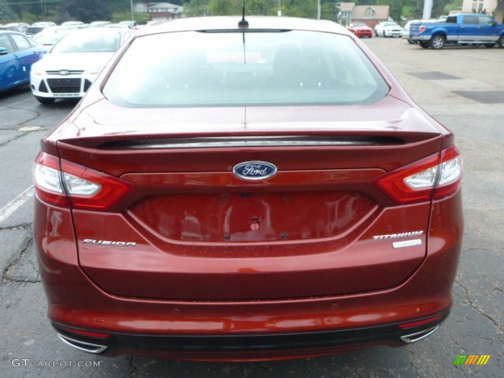 Sunset 2014 Ford Fusion Titanium Exterior Photo #85069529