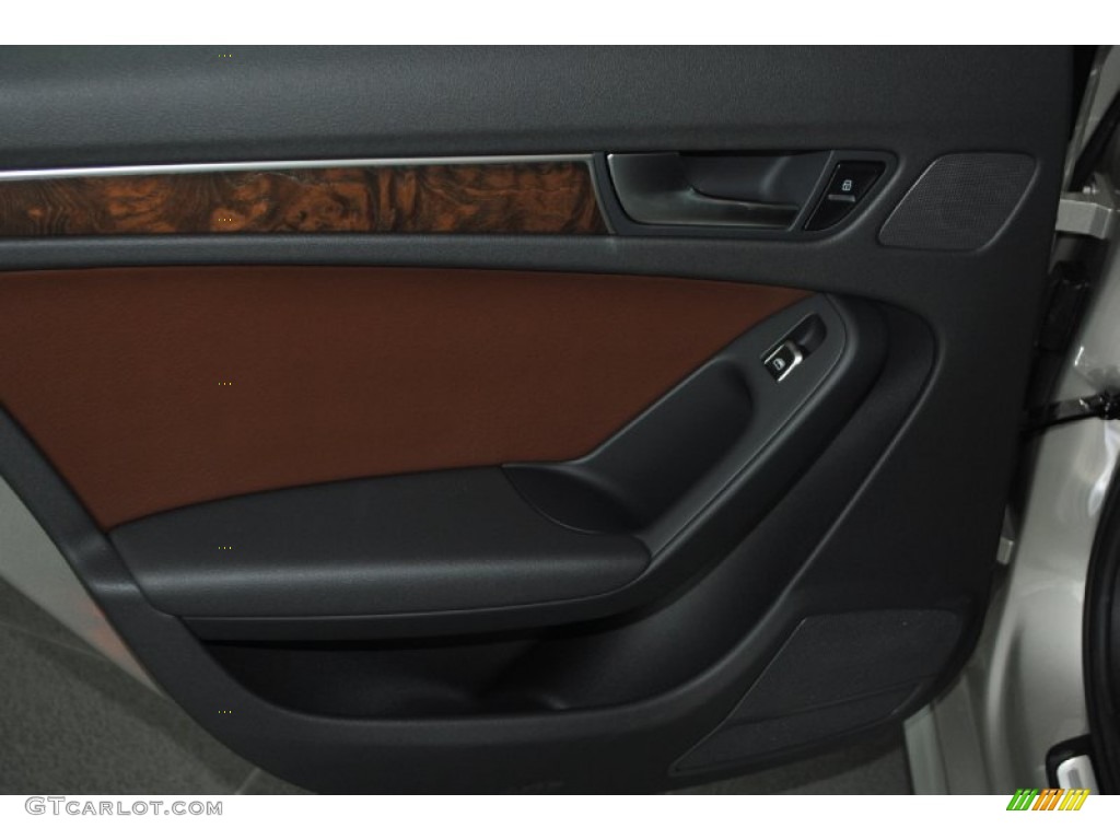 2014 A4 2.0T Sedan - Cuvee Silver Metallic / Chestnut Brown/Black photo #31