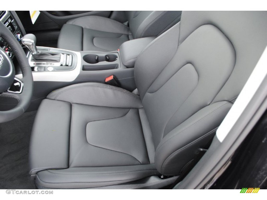 Black Interior 2014 Audi A4 2.0T quattro Sedan Photo #85070542