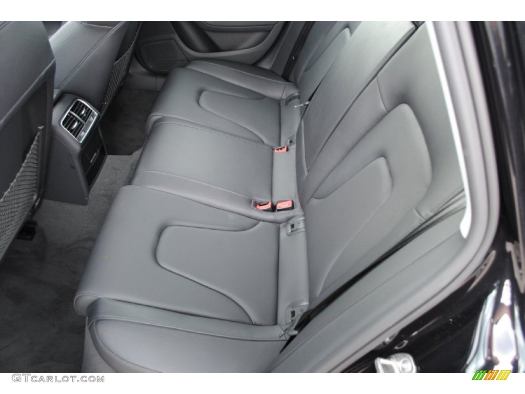 Black Interior 2014 Audi A4 2.0T quattro Sedan Photo #85070852