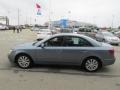 2009 Medium Silver Blue Hyundai Sonata Limited V6  photo #6