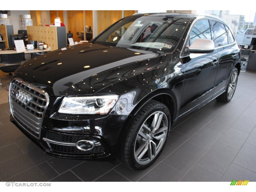 Panther Black Crystal 2014 Audi SQ5 Prestige 3.0 TFSI quattro Exterior Photo #85071038