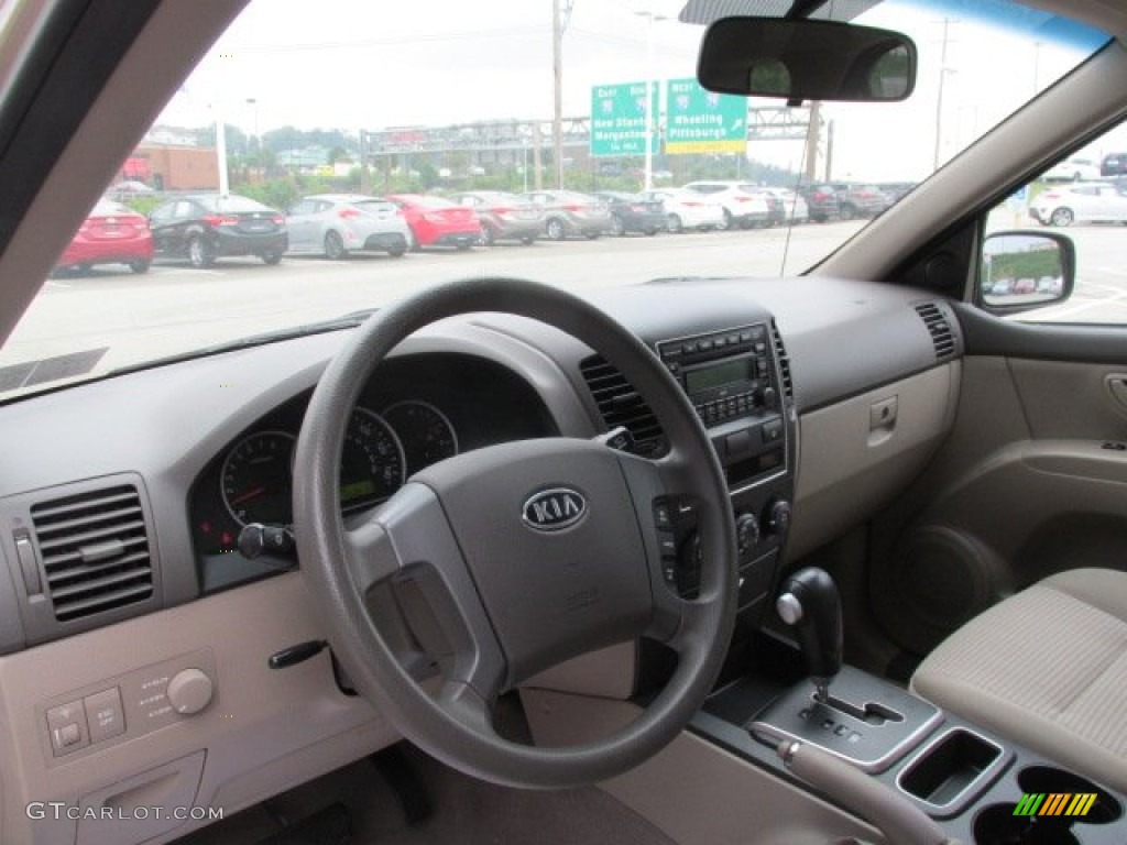 2009 Sorento LX 4x4 - Sand Beige / Beige photo #10