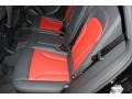 Black/Magma Red Rear Seat Photo for 2014 Audi SQ5 #85071797