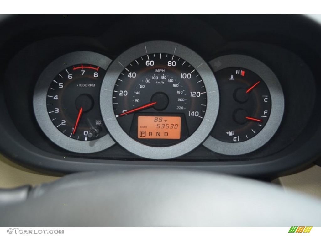 2010 Toyota RAV4 I4 Gauges Photo #85071904