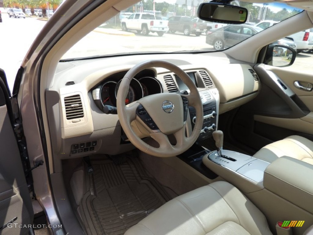 2009 Murano SL - Tinted Bronze Metallic / Beige photo #14