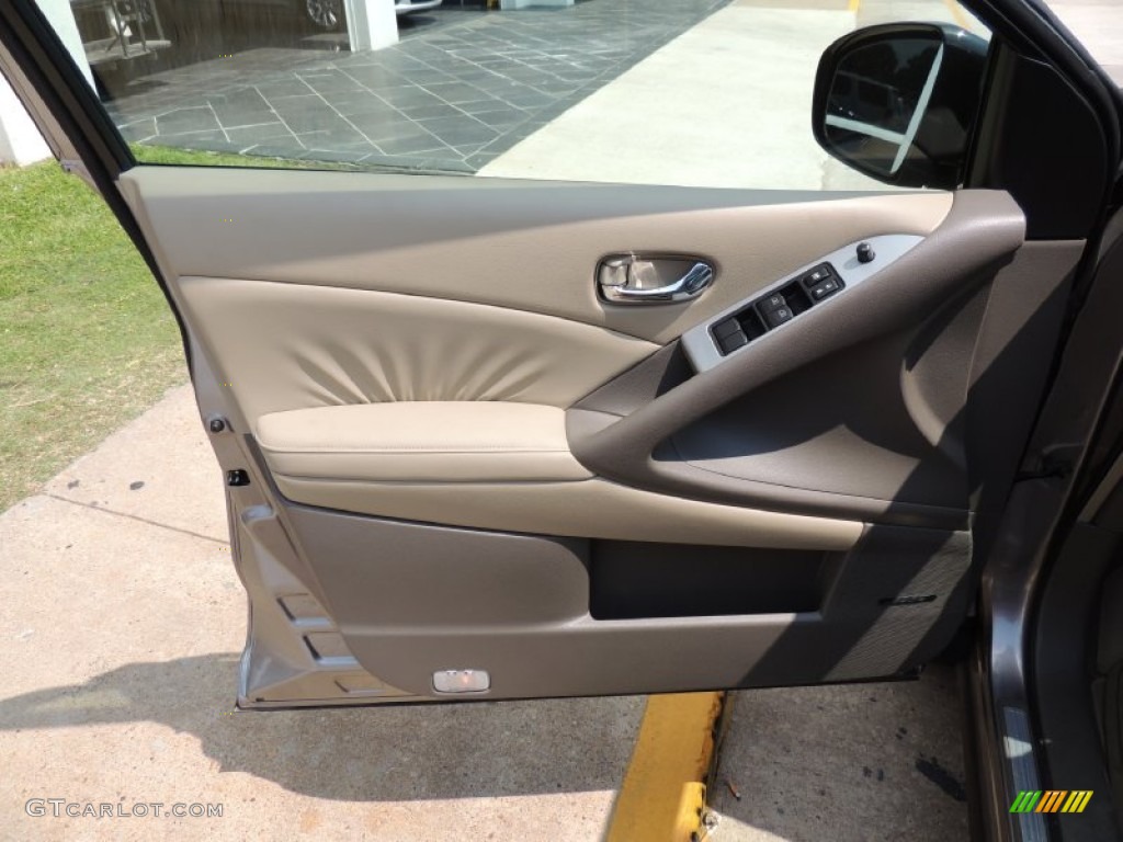 2009 Murano SL - Tinted Bronze Metallic / Beige photo #15