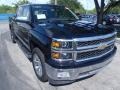 2014 Black Chevrolet Silverado 1500 LTZ Crew Cab  photo #1