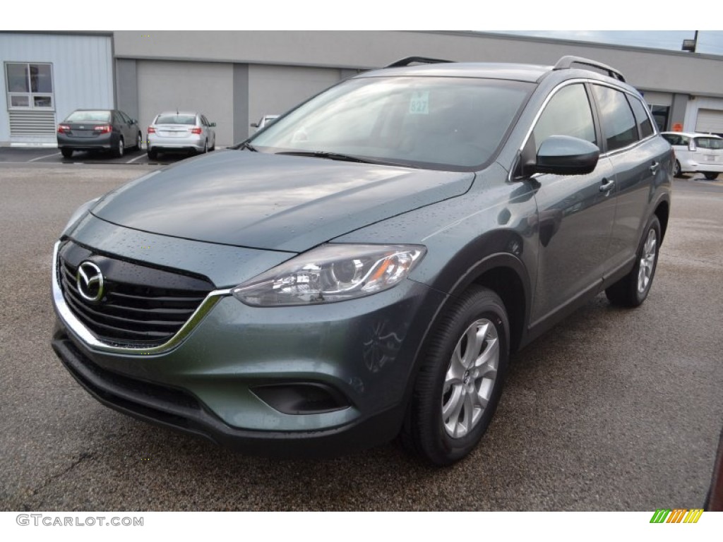 2013 CX-9 Touring - Dolphin Gray Mica / Sand photo #1