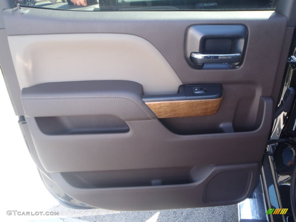 2014 Silverado 1500 LTZ Crew Cab - Black / Cocoa/Dune photo #24