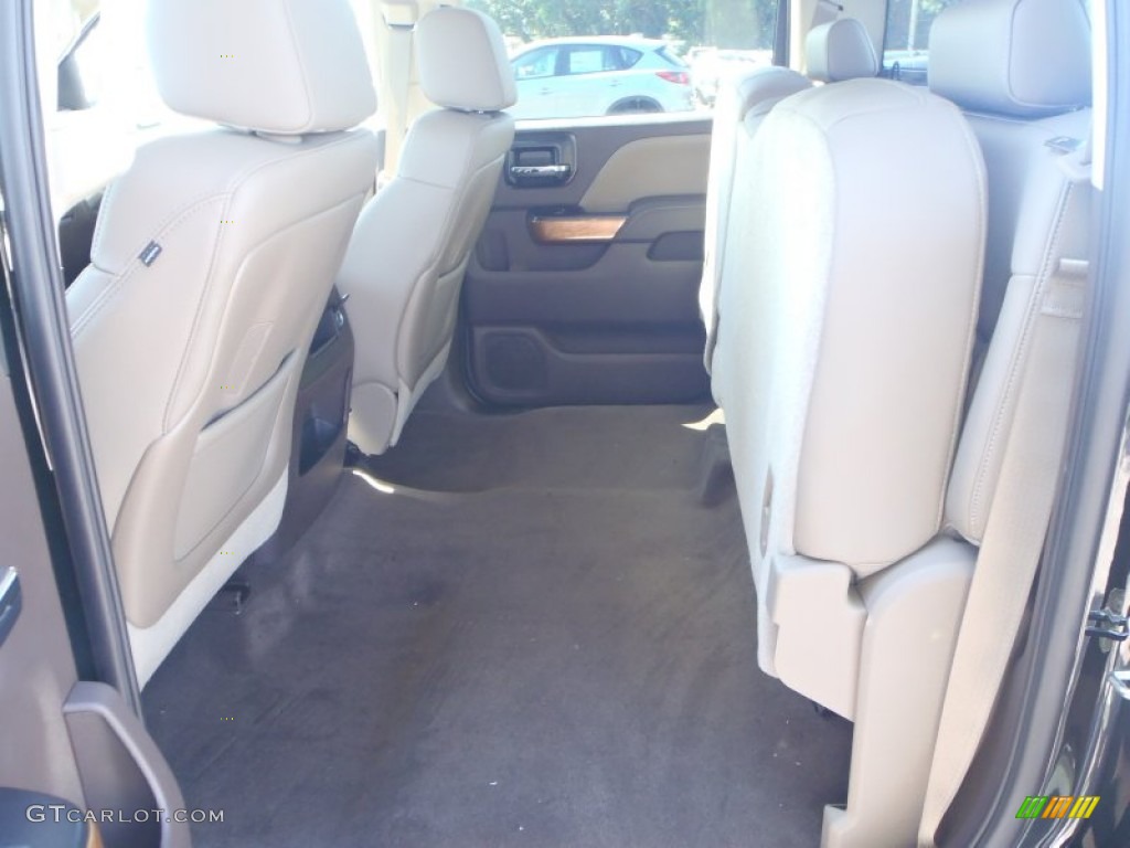 2014 Silverado 1500 LTZ Crew Cab - Black / Cocoa/Dune photo #25