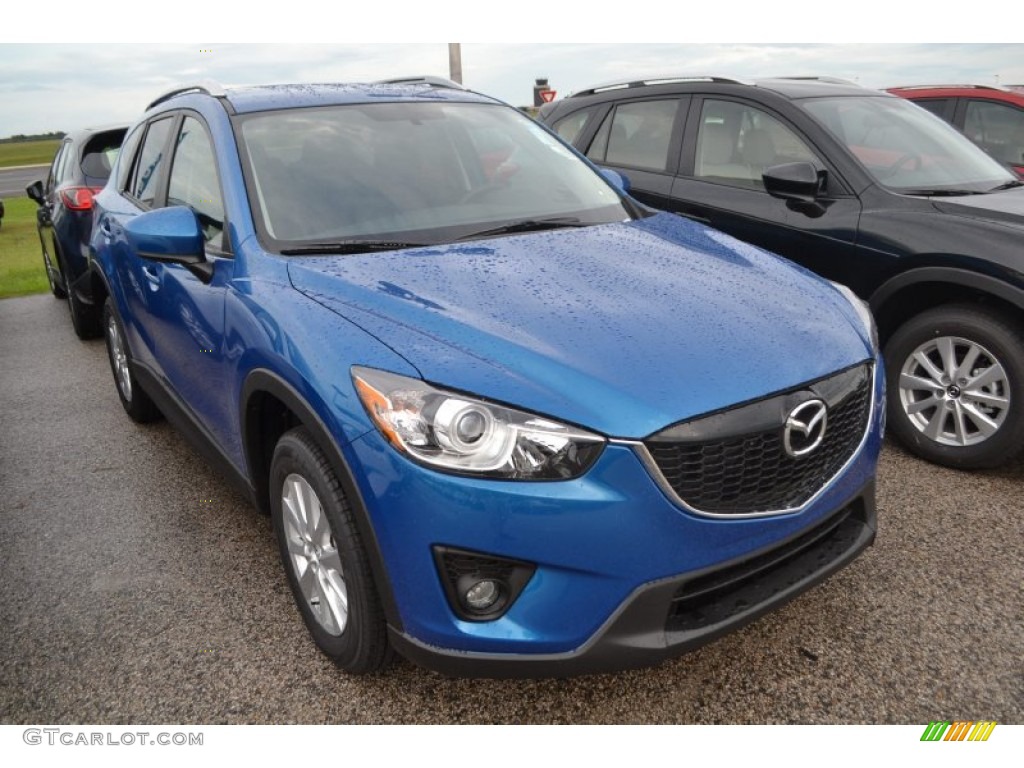 Sky Blue Mica 2014 Mazda CX-5 Touring Exterior Photo #85073801