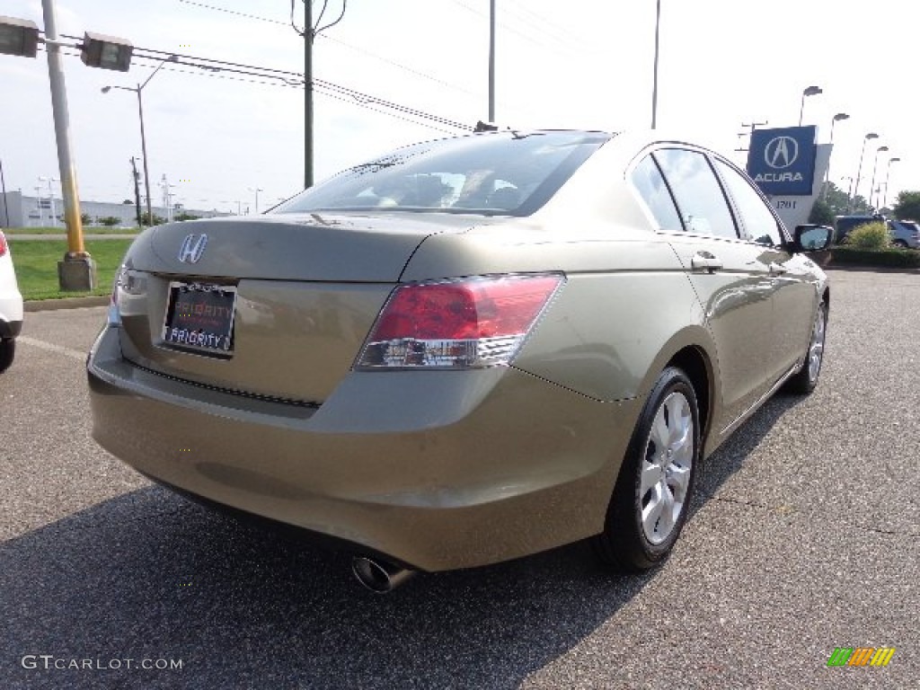 2009 Accord EX Sedan - Bold Beige Metallic / Ivory photo #6