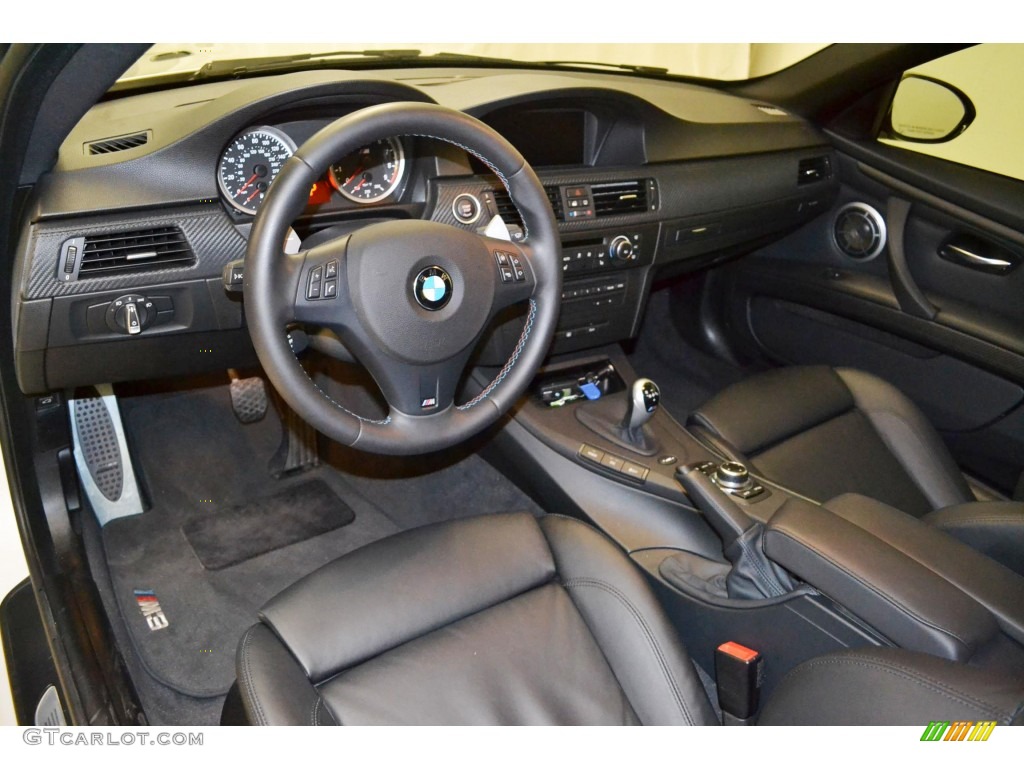 Black Interior 2013 BMW M3 Coupe Photo #85073969