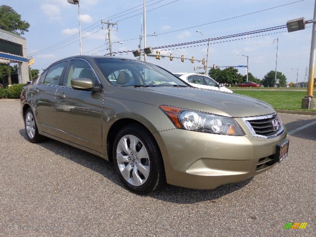Bold Beige Metallic 2009 Honda Accord EX Sedan Exterior Photo #85074011