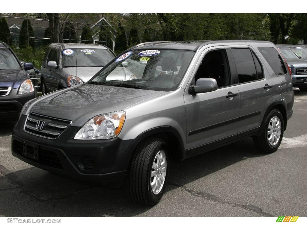 2005 CR-V EX 4WD - Pewter Pearl / Black photo #1