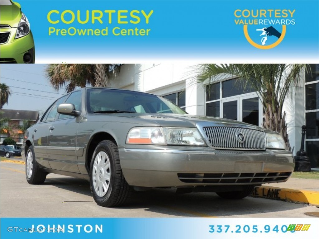 2004 Grand Marquis GS - Spruce Green Metallic / Medium Parchment photo #1