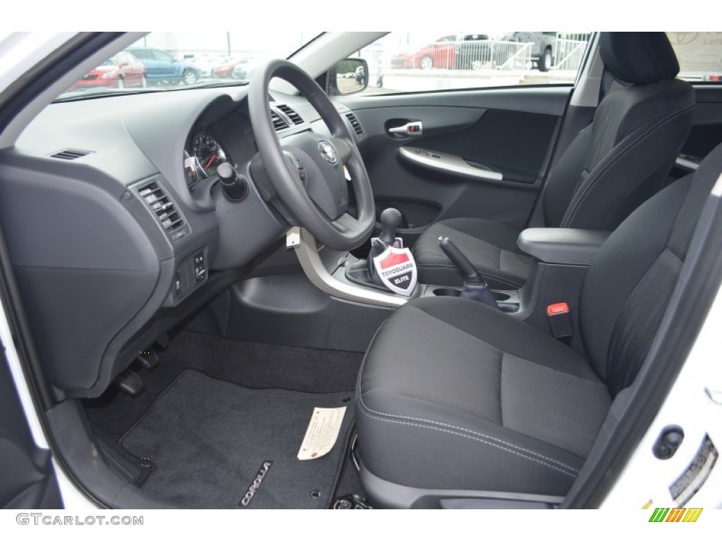 Dark Charcoal Interior 2013 Toyota Corolla S Photo #85074710