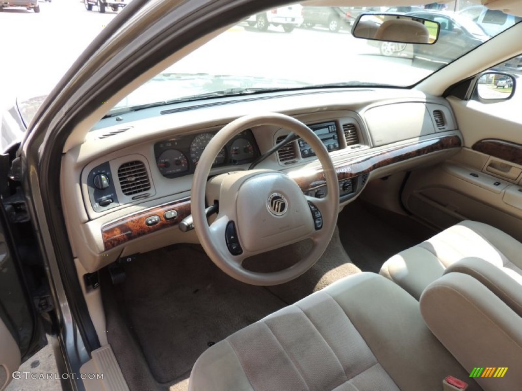 2004 Grand Marquis GS - Spruce Green Metallic / Medium Parchment photo #12