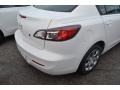 2013 Crystal White Pearl Mica Mazda MAZDA3 i SV 4 Door  photo #3