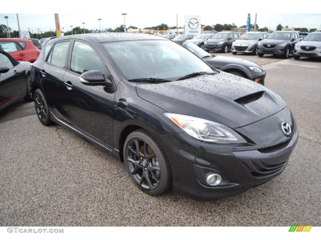 Black Mica 2013 Mazda MAZDA3 MAZDASPEED3 Exterior Photo #85075037