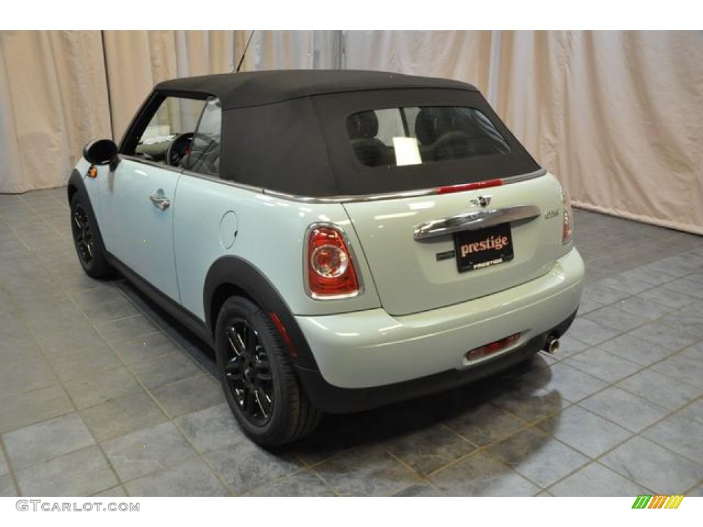 2014 Cooper Convertible - Ice Blue / Carbon Black photo #19