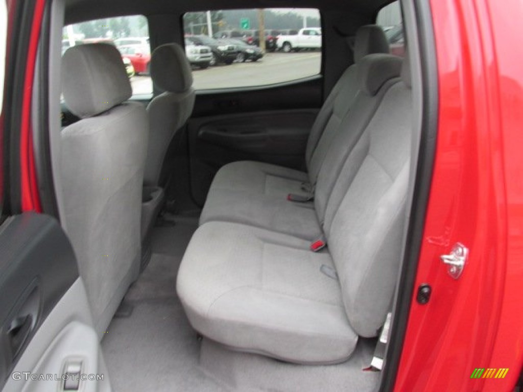 2006 Toyota Tacoma V6 Double Cab 4x4 Rear Seat Photo #85075600