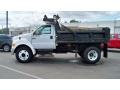 Oxford White - F650 Super Duty XLT Regular Cab Dump Truck Photo No. 8