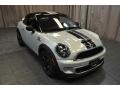 2014 White Silver Metallic Mini Cooper S Coupe  photo #4