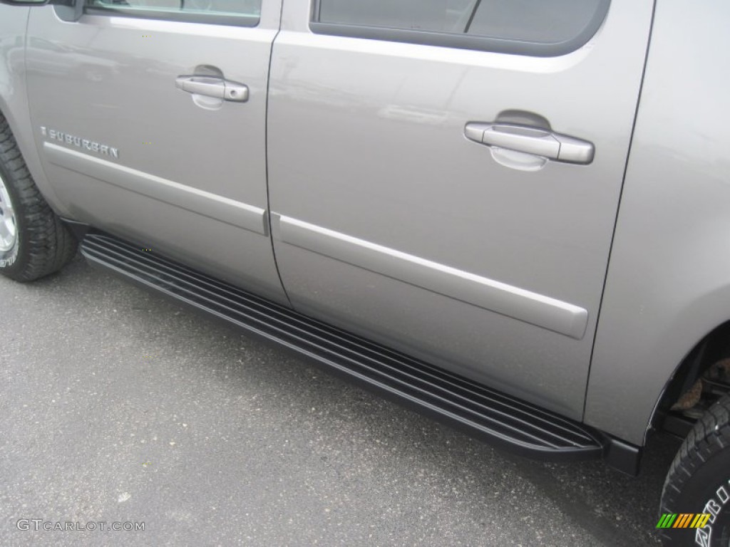 2008 Suburban 1500 LT 4x4 - Graystone Metallic / Light Titanium/Dark Titanium photo #7