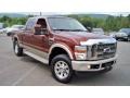 Front 3/4 View of 2008 F250 Super Duty King Ranch Crew Cab 4x4