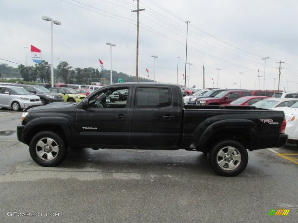 Black Sand Pearl 2005 Toyota Tacoma V6 TRD Sport Double Cab 4x4 Exterior Photo #85076264