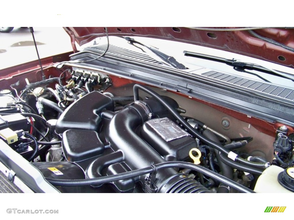 2008 Ford F250 Super Duty King Ranch Crew Cab 4x4 5.4L SOHC 24V Triton V8 Engine Photo #85076414