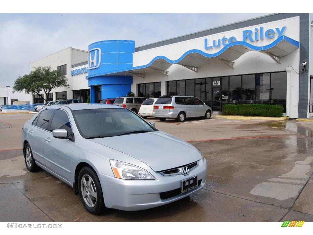 2005 Accord Hybrid Sedan - Silver Frost Metallic / Black photo #1